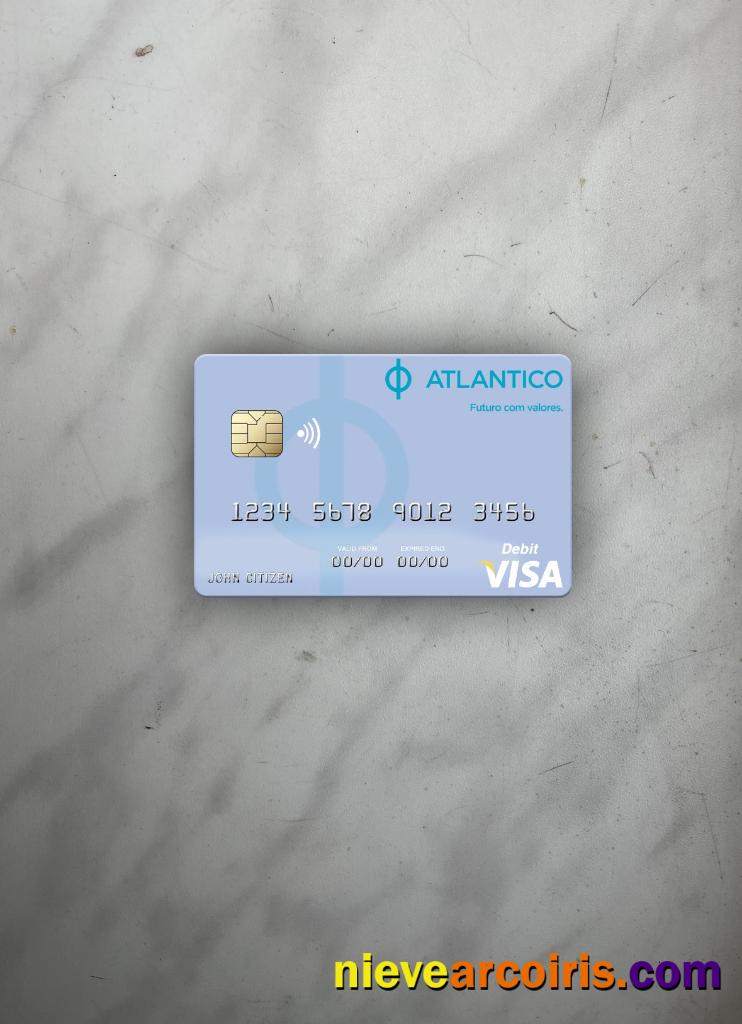 Namibia Banco Atlantico visa debit card photolook
